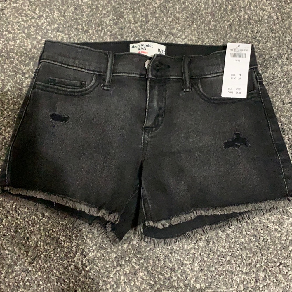 Youth girl jean shorts